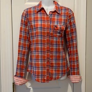 Abercrombie & Fitch Plaid Button Down Shirt